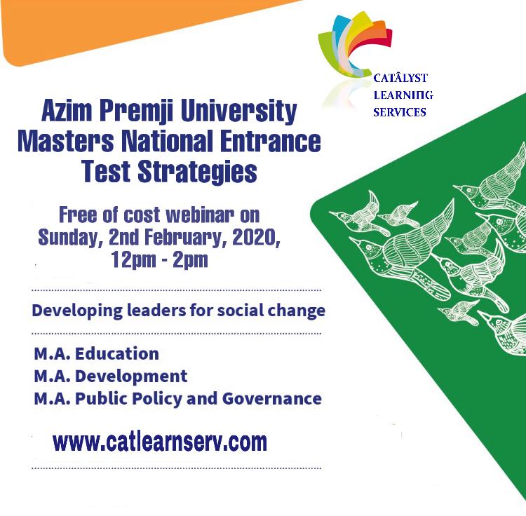 Azim Premji University Masters in Education-Development-Public Policy ...